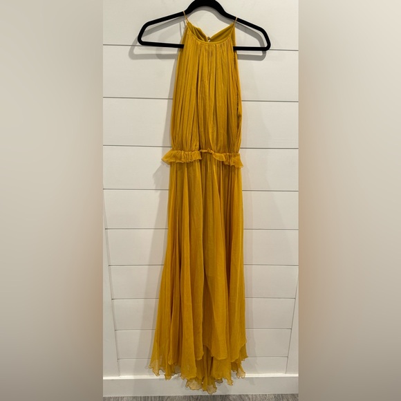 Maria Lucia Hohan yellow marigold Kamille silk dress - Picture 6 of 16